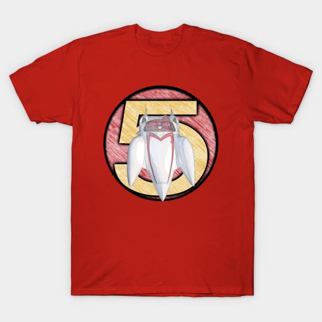 Mach 5 T-Shirt by DistractedGeek